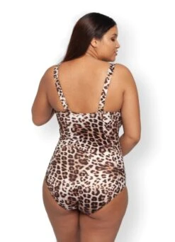 Badeanzug Mit Softpadding "Leoparda" | Leo -Miracle Woman Verkäufe Miracle Woman Leoparda bathingsuit back 1280x1280