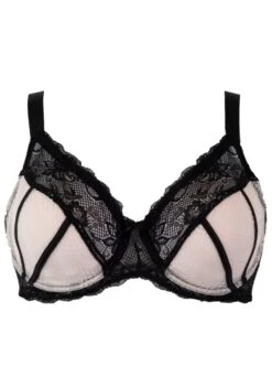 Bügel-BH "Lola" | Nude / Schwarz -Miracle Woman Verkäufe Miracle Woman Lola BH schwarz nude min 1280x1280