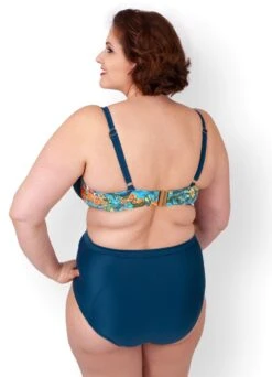 High Waist Slip "Lush" | Ocean / Multicolor -Miracle Woman Verkäufe Miracle Woman Lush Cup Bikini mit High Waist Pant back minif83gCmGv7JuQ 1280x1280