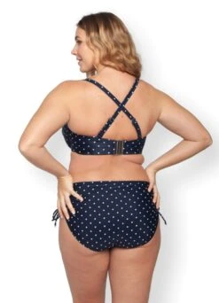 Bandeau Bikinitop "Marseille" | Marine/weiß 24 Bandeau Bikinitop "Marseille" | Marine/weiß -Miracle Woman Verkäufe Miracle Woman Marseille Bikini back min 1280x1280