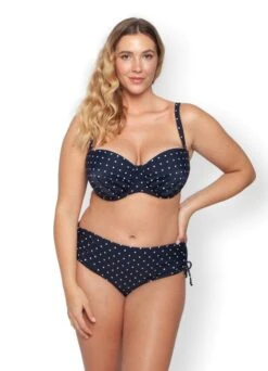 Bandeau Bikinitop "Marseille" | Marine/weiß 20 Bandeau Bikinitop "Marseille" | Marine/weiß -Miracle Woman Verkäufe Miracle Woman Marseille Bikini front min 1280x1280