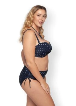 Bandeau Bikinitop "Marseille" | Marine/weiß 22 Bandeau Bikinitop "Marseille" | Marine/weiß -Miracle Woman Verkäufe Miracle Woman Marseille Bikini side straps min 1280x1280