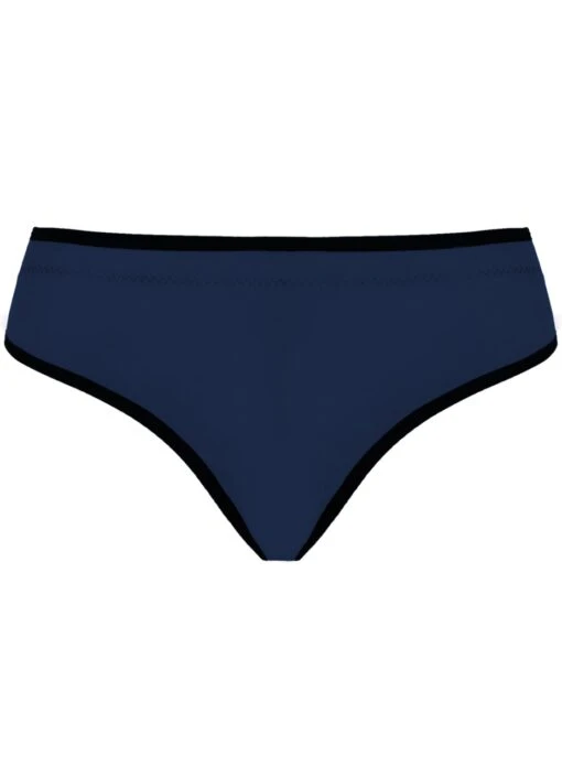 Bikinislip "Surf Neoprene" | Marine -Miracle Woman Verkäufe Miracle Woman Neopren Bikini Slip marine cut out front 1280x1280