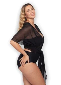 One-Piece Swim "COCO" | Schwarz -Miracle Woman Verkäufe Miracle Woman One Piece Swim Coco side5 1280x1280