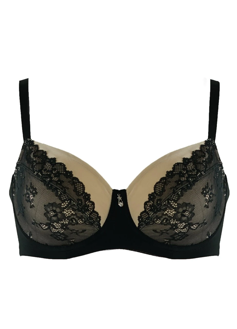 Bügel-BH "Belle" | Schwarz 4 Bügel-BH "Belle" | Schwarz – Bild 2