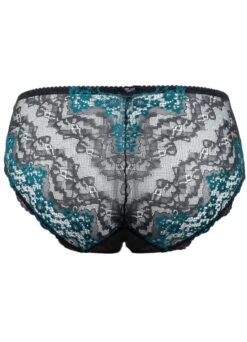 Slip "Natalie" Mit Spitze Hinten | Schwarz -Miracle Woman Verkäufe Miracle Woman Slip mit Spitze hinten Natalia schwarz petrol cut put back min 1280x1280