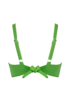 Bikini Top "Barbados Spring Dotty" | Hellgrün / Weiß -Miracle Woman Verkäufe Miracle Woman Spring Dotty Top back min 1280x1280