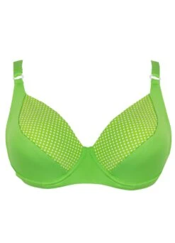 Bikini Top "Barbados Spring Dotty" | Hellgrün / Weiß -Miracle Woman Verkäufe Miracle Woman Spring Dotty Top front minJ1tGK9GBMdpRg 1280x1280