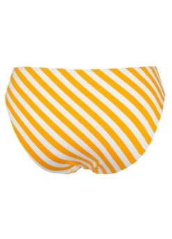 Bikini Slip "Sunny Stripes" | Orange-white -Miracle Woman Verkäufe Miracle Woman Sunny Stripes Slip cut out back min 1280x1280