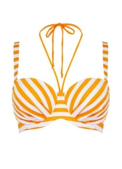 Bandeau Bikini Top "Sunny Stripes" | Orange -Miracle Woman Verkäufe Miracle Woman Sunny stripes top front 2 minsGhU1XVqHSJmz 1280x1280