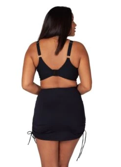 Bikini Skirt "Swim" | Schwarz -Miracle Woman Verkäufe Miracle Woman Swim Skirt back min 1280x1280