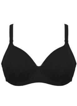 Bikinitop Mit Bügeln "Swim Support" | Schwarz -Miracle Woman Verkäufe Miracle Woman Swim Support Bikini Top cut out black front min 1280x1280