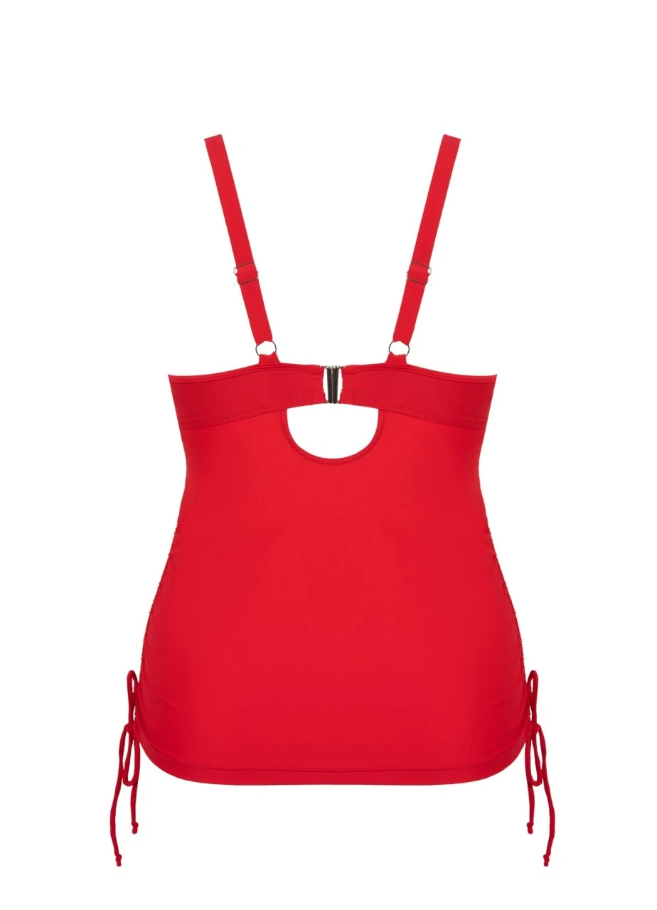 Tankini Top Mit Bügeln "Swim" | Rot 10 Tankini Top Mit Bügeln "Swim" | Rot – Bild 8