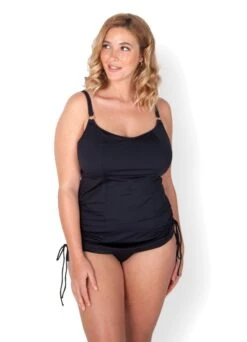 Tankini Top Mit Bügeln "Swim" | Schwarz -Miracle Woman Verkäufe Miracle Woman Tankini schwarz front minArjzIo0clSnnk 1280x1280