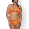 Bikini-Set "Velvet" | Tangerine -Miracle Woman Verkäufe Miracle Woman Velvet Bikini tangerie front2 min 1280x1280