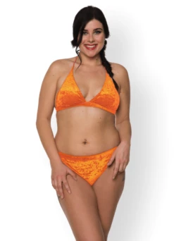 Bikini-Set "Velvet" | Tangerine