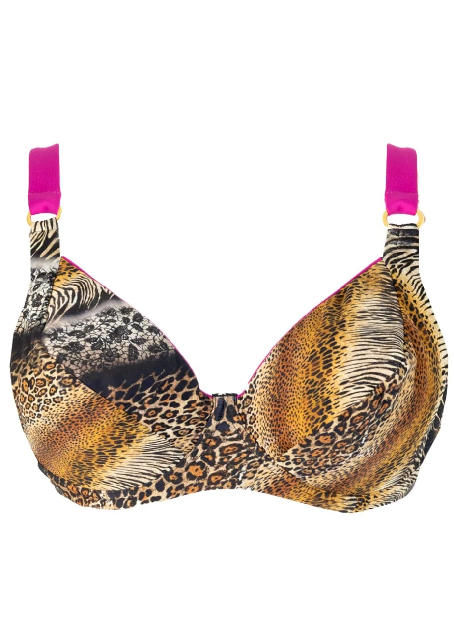 Bikini Top "Barbados Azuka" | Animalprint / Pink 5 Bikini Top "Barbados Azuka" | Animalprint / Pink – Bild 3