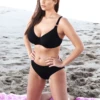 Minimizer Bikinitop Mit Bügeln "Swim" | Schwarz -Miracle Woman Verkäufe Miralce Woman Minimizer BIkini Set schwarz Image min 1280x1280