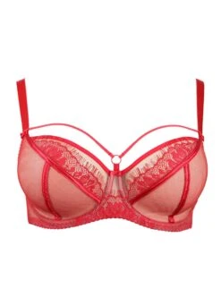 Bügel-BH "Paradise" | Rot -Miracle Woman Verkäufe Paradise rot B gel BH Shop frei vorne min 1280x1280