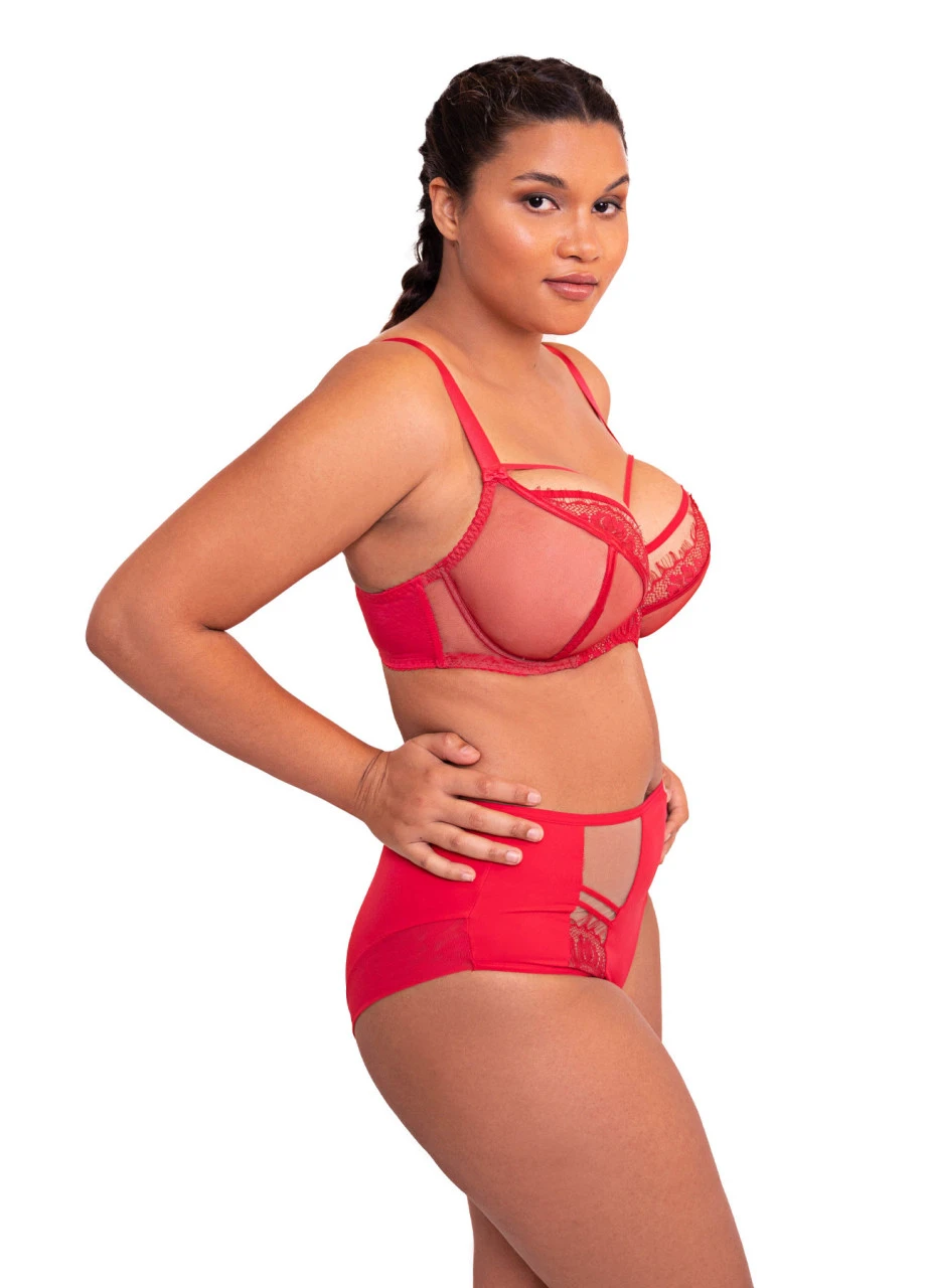 Brazilian Slip "Paradise" | Rot 6 Brazilian Slip "Paradise" | Rot – Bild 4