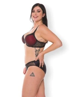 Slip "French Can Can" | Schwarz / Rot 8 Slip "French Can Can" | Schwarz / Rot -Miracle Woman Verkäufe Push Up BH French Can Can schwarz rot side minM93Qs2lThChXY 1280x1280