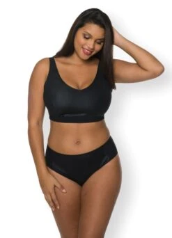 Sportive Top "Revolutional" | Schwarz