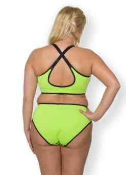 Bikinitop "Surf Neoprene" | Neongelb -Miracle Woman Verkäufe Revolutional Bikini Top neongelb back2 min 1280x1280