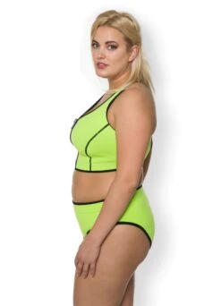 Bikinitop "Surf Neoprene" | Neongelb -Miracle Woman Verkäufe Revolutional Bikini Top neongelb side min 1280x1280
