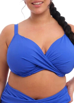 ELOMI Bikini-Top Mit Bügel "Saphir" | Blau -Miracle Woman Verkäufe Saphir Bikinitop Shopbild vorne min 1280x1280