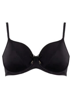 Bikinitop Mit Bügel "Skyla" | Schwarz -Miracle Woman Verkäufe Skyla Bikinitop Freisteller vorne 1280x1280