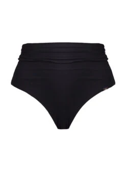 Highwaist Slip Gerafft "Skyla" | Schwarz -Miracle Woman Verkäufe Skyla Highwaist umgeschlagen Freisteller vornesogEKuRtbohic 1280x1280