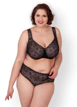 Slip "Belle" | Schwarz -Miracle Woman Verkäufe Soft BH Belle mitB geln Belle front min 1280x1280