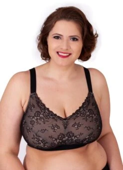 Soft-Cup-BH Ohne Bügel "Belle" | Schwarz