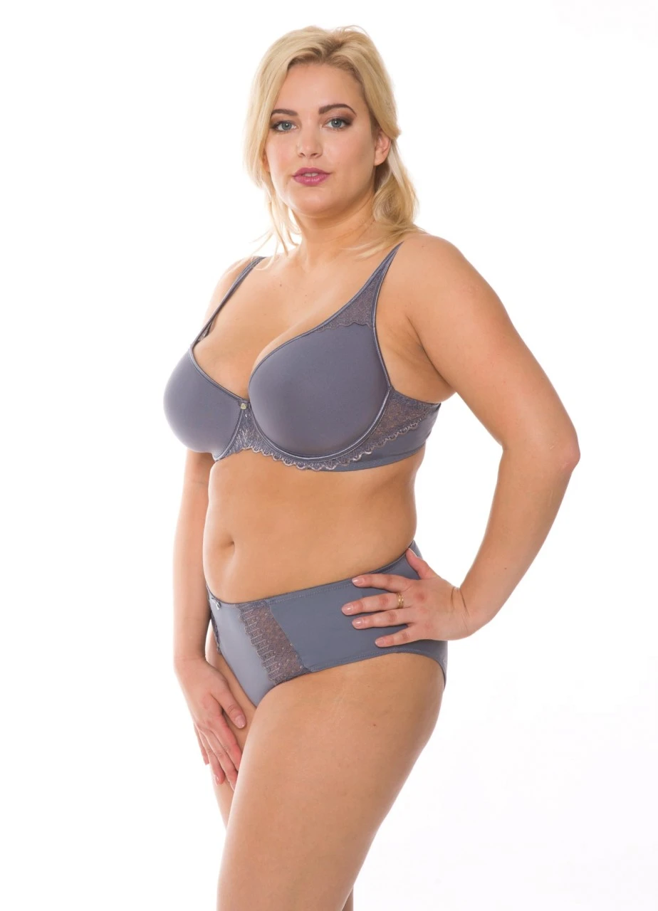 Spacer-BH Mit Bügeln "Penelope" | Grau 6 Spacer-BH Mit Bügeln "Penelope" | Grau – Bild 4