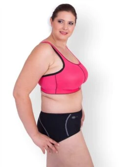 Sport-BH Ohne Bügel "Movement" | Pink -Miracle Woman Verkäufe Sport BH ohne B gel Movement pink side 1280x1280