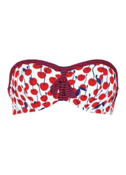 ANITA Bandeau Bikini-Top "Cherry Love" | Rot-weiß -Miracle Woman Verkäufe Sweet Cherry Bandeau Freisteller2 vorne ShopvvHIe0CIqvjWl 1280x1280