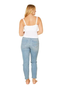 Cosabella Spaghetti-Shirt "Curvy Talia" | Weiß -Miracle Woman Verkäufe Talia Shirt weiss Shop hinten 1280x1280