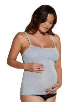 Cosabella Viskose Still-Hemdchen "Talia" | Graumelé