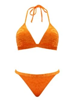 Bikini-Set "Velvet" | Tangerine -Miracle Woman Verkäufe Velvet orange min 1280x1280