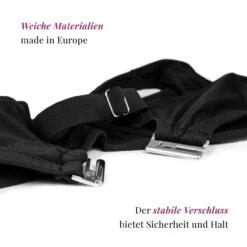 Bikinitop Mit Bügeln "Swim Support" | Schwarz -Miracle Woman Verkäufe Verschluss min 1 schwarz 1280x1280