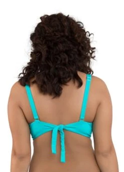 Bikini Top Mit Bügeln "Marisol" | Türkis / Gold -Miracle Woman Verkäufe bikini top mit buegeln marisol miracle woman tuerkis gold hinten 1280x1280