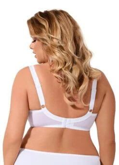 Bügel-BH Mit Halbschalen "Bellami" | Weiß -Miracle Woman Verkäufe buegel bh bellami weiss hinten 1280x1280