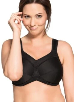 Komfort-BH Ohne Bügel "Kate" | Schwarz -Miracle Woman Verkäufe buegel bh kate schwarz 4 1280x1280