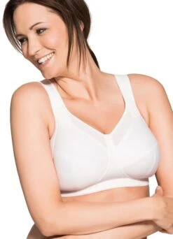 Komfort-BH Ohne Bügel "Kate" | Weiß
