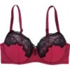 Bügel-BH "Celine" | Bordeaux -Miracle Woman Verkäufe buegel bh rouge gestreift celine 1280x1280
