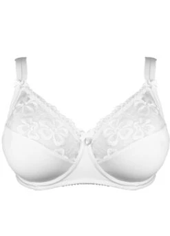 Bügel-BH "Luxury Lace Glamour" | Weiß -Miracle Woman Verkäufe buegel bh top weiss luxury lace glamour detail 1280x1280