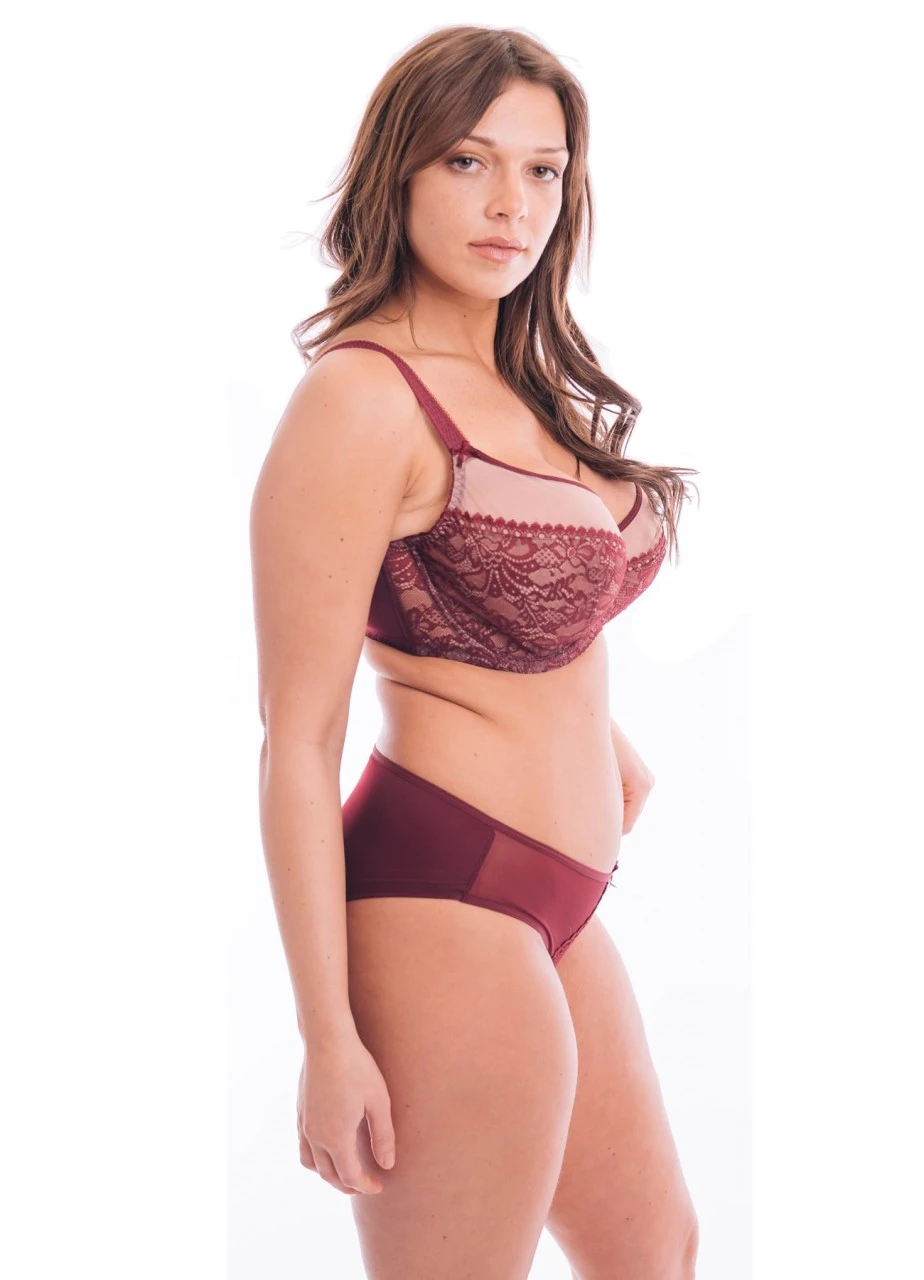 Slip "Crystal" | Bordeaux 9 Slip "Crystal" | Bordeaux – Bild 7