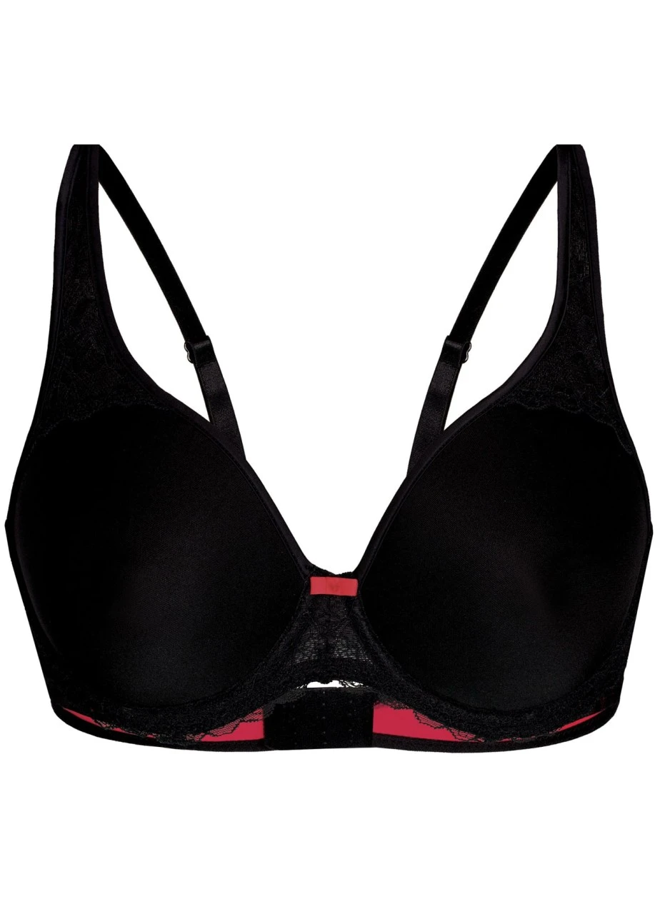 Flexi-Spacer BH "French Can Can" | Schwarz / Rot 4 Flexi-Spacer BH "French Can Can" | Schwarz / Rot – Bild 2