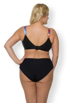 Wendeslip "Holi Festival" | Multicolor / Schwarz -Miracle Woman Verkäufe holo festival bikini back 2 min 1280x1280