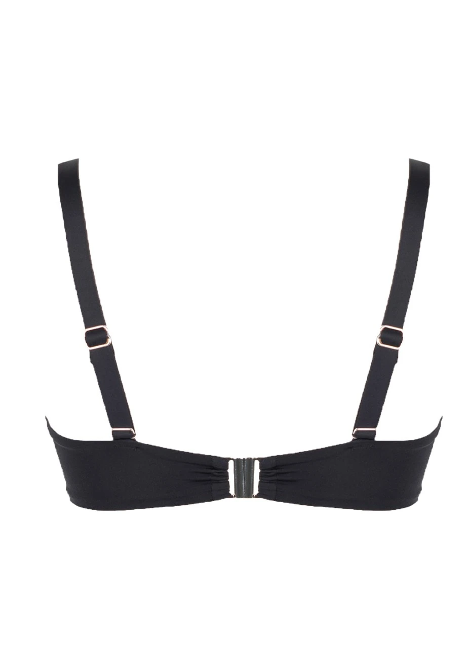 Minimizer Bikinitop Mit Bügeln "Swim" | Schwarz 5 Minimizer Bikinitop Mit Bügeln "Swim" | Schwarz – Bild 3